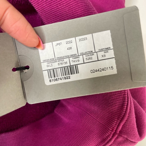 BALENCIAGA Oversized Sweatshirt Unisex XS Fuscia - Picture 11 of 16